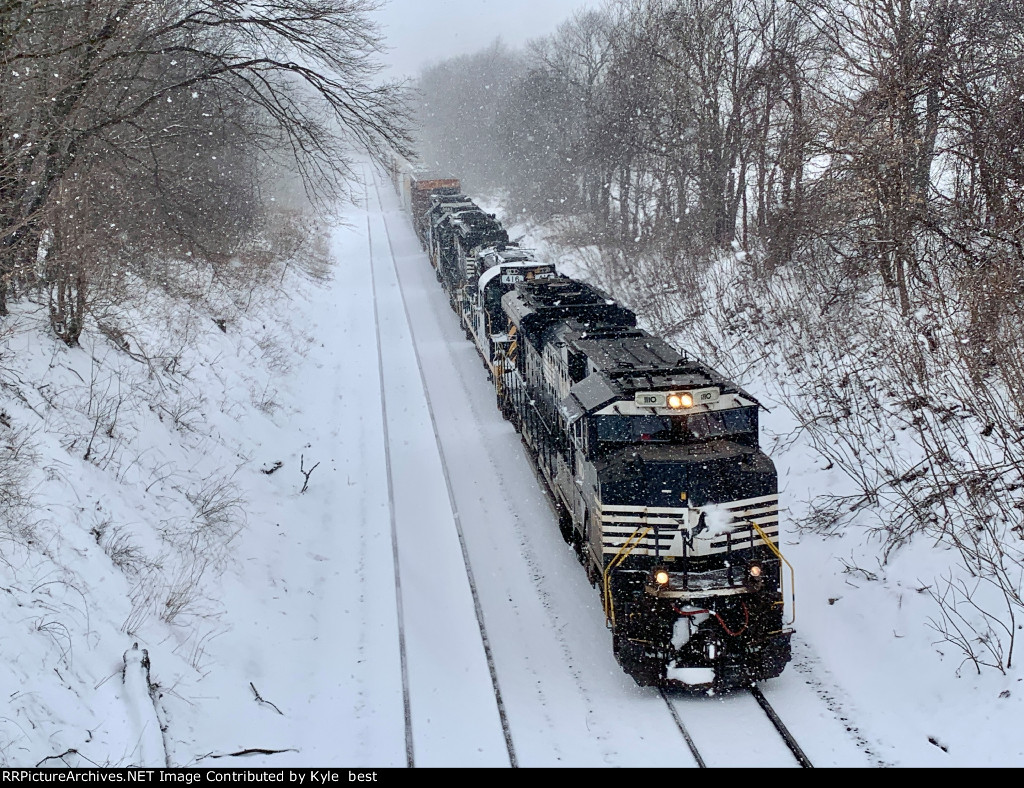 NS 316 up the hill 